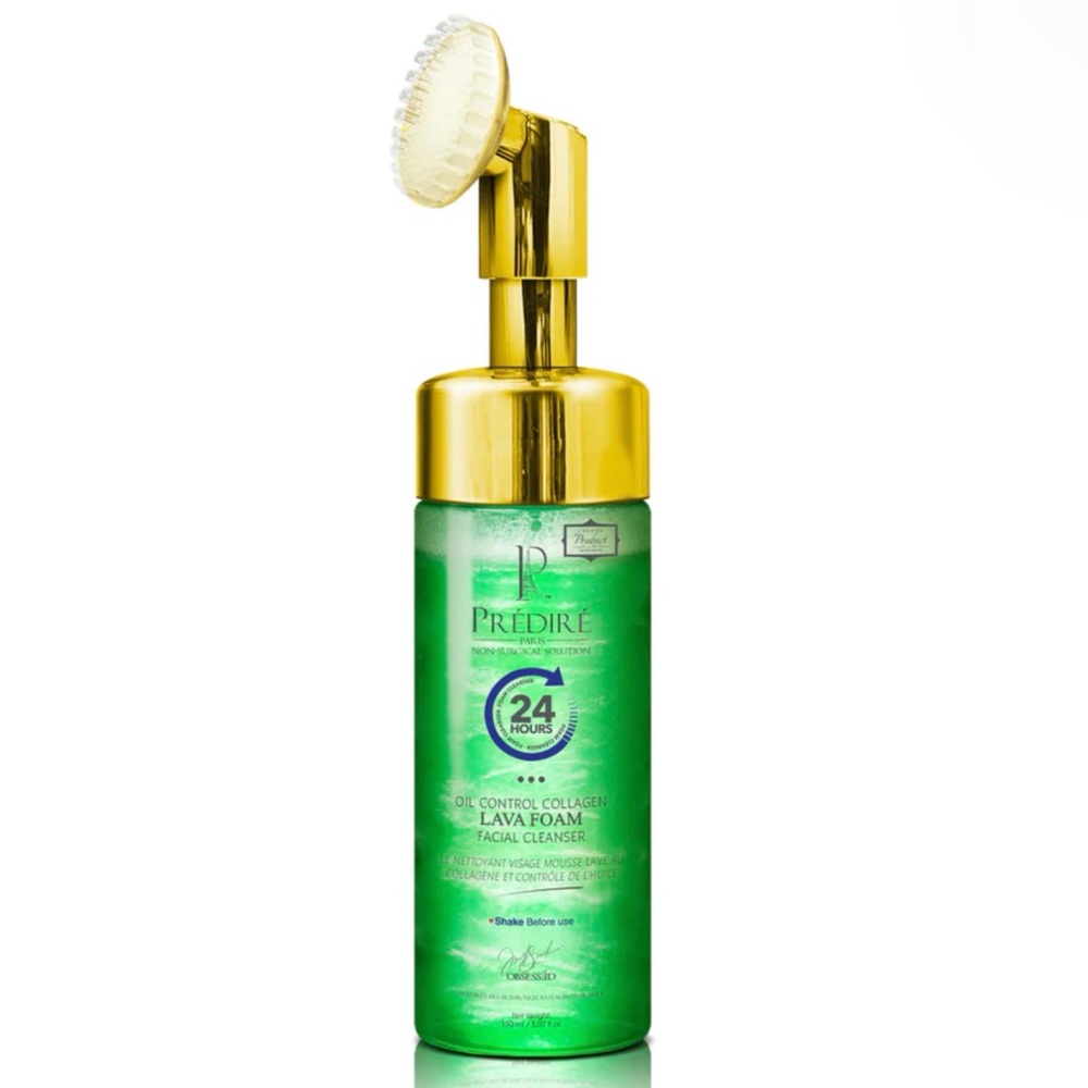 NEW Sealed Oil Control Lava
Foam Facial Cleanser with Collagen and Stem Cell